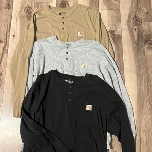 Carhartt long sleeve bundle